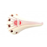 Sedlo DDK nýty, Classic Colection - bílé