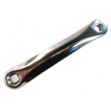 Levá klika SUNRACE A-profil 170 mm-stříbrná