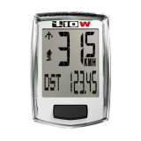 Cyclocomputer Echowell U10W, bezdrát. bílá