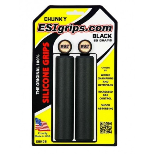 Gripy ESI Chunky - černá