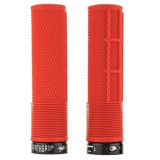 Gripy DMR Brendog Death, non flange, thick-soft červené