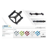 Pedály BMX EXUSTAR E-PB557 - red