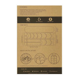 Sada ochranných samolepek MUCKYNUTZ - Frame Skinz Clear - matná