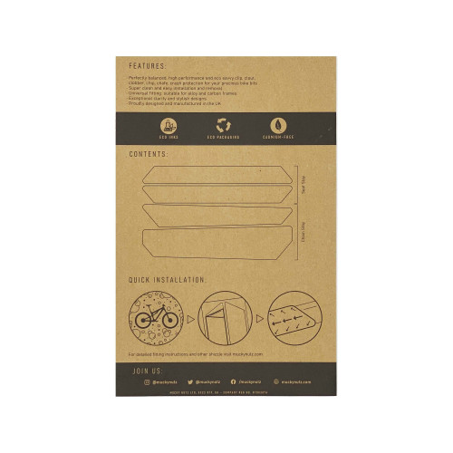 Sada ocharanných samolepek na zadní stavbu MUCKYNUTZ Stay Skinz Camouflage matná