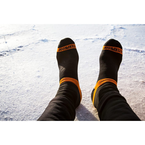 Ponožky nepromokavé DexShell Hytherm PRO Tangelo Red vel. L