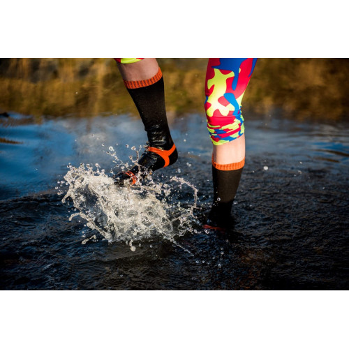 Ponožky nepromokavé DexShell Hytherm PRO Tangelo Red vel. L