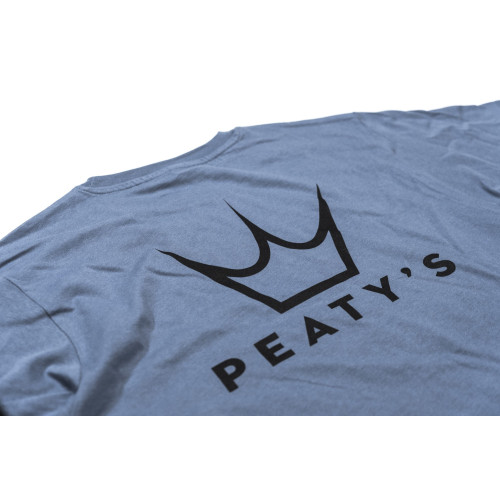 Tričko PEATY'S RIDE WEAR T-SHIRT Faded Denim vel. L