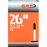 Duše CST 26x1.75/2.125 (47/53-559) FV / 40 mm