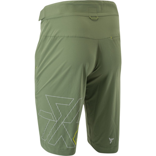 Kraťasy pánské SILVINI META olive-lime,  vel. L