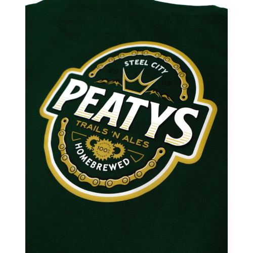 Tričko PEATY'S PUBWEAR T-SHIRT Home Brew Bottle Black vel. L