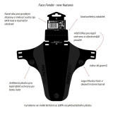 Blatník Mucky Nutz Face Fender červená 2022