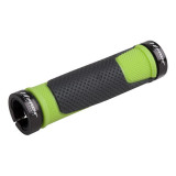 Gripy PRO-T Plus 308 lock-on černo-zelená+černé objímky