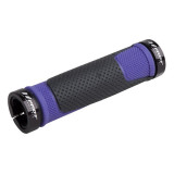 Gripy PRO-T Plus 308 lock-on černo-fialová+černé objímky