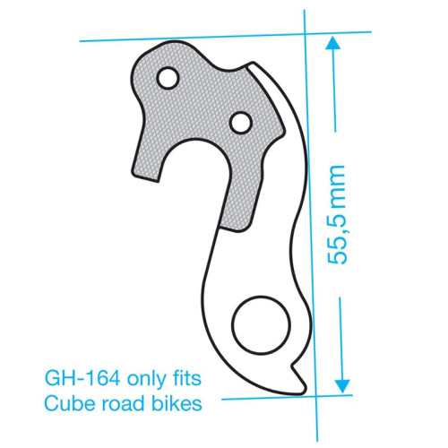 Patka na rámy GH-164 CUBE