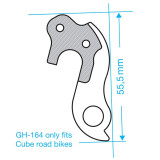 Patka na rámy GH-164 CUBE