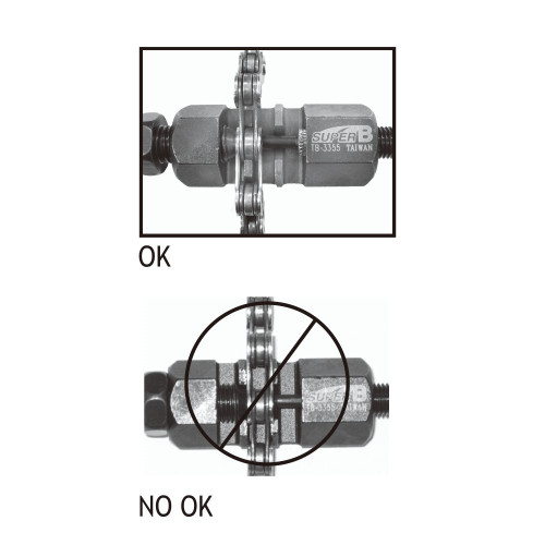 Nýtovač řetězu SUPER B TB-3355 8-9-10 speed
