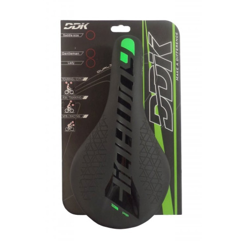 Sedlo DDK D2405 černo-zelené