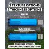 Gripy PEATY'S MONARCH KNURL THIN black