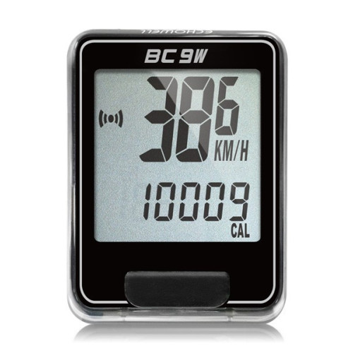 Cyclocomputer ECHOWELL BC9W bezdrát černá
