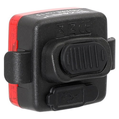 Světlo zadní SMART 338R USB, Square 15 LED